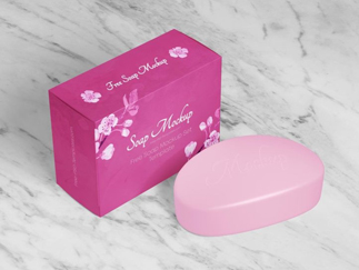 Soap packaging box